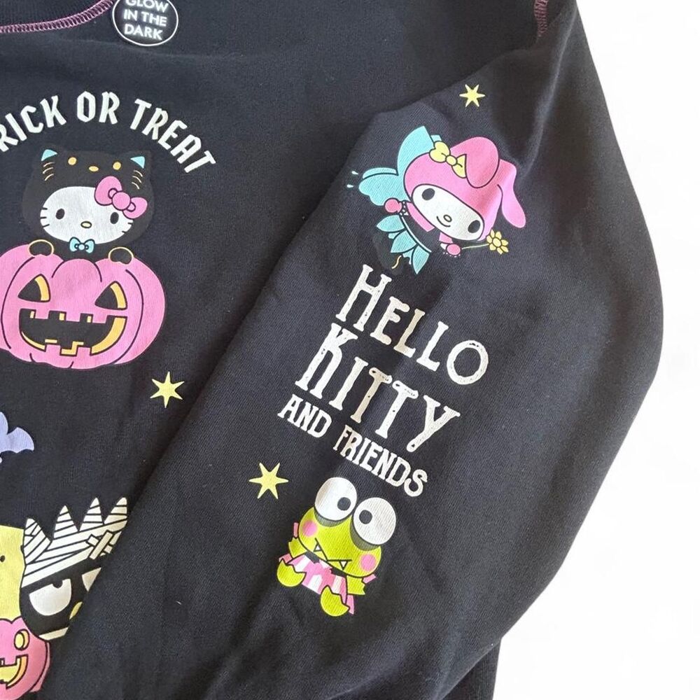 Women's Sanrio Hello Kitty & Friends Glow in the Dark Sweatshirt - Picture 4 of 8